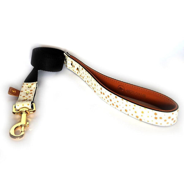 ARGUS Повод "Fairytale" с модерни цветове и златисти звезди, подходяща за стилни разходки.