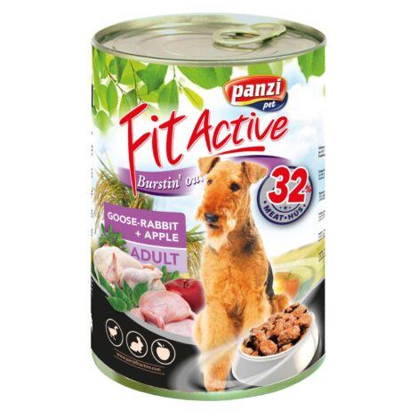 FitActive гъска и заек – Пълноценна мокра храна за кучета