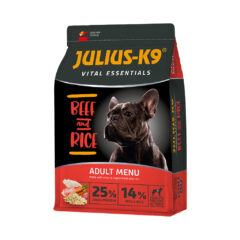 JULIUS-K9 VITAL ESSENTIALS ADULT BEEF SMALL Говеждо & Ориз 3кг. – суха храна за израснали кучета от дребни породи