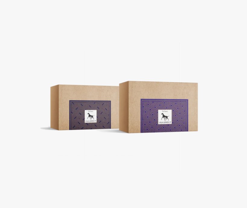 Lila Loves It Superfood Bars packaging featuring stylish design and logo.