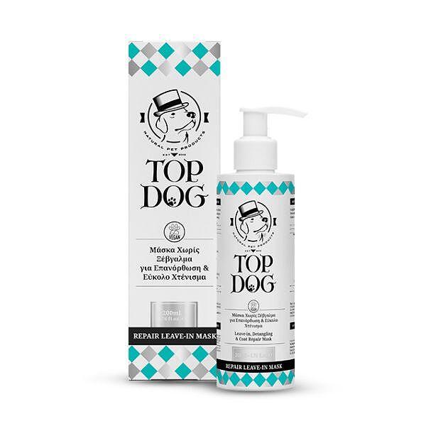 Маска REPAIR LEAVE IN 200 ml за домашни любимци - възстановяване и разплитане на козината.