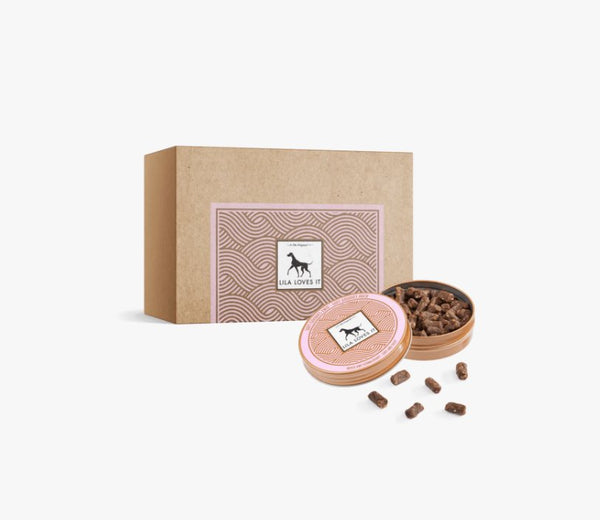 Меки лакомства с патешко месо Lila Loves It в кутийка, перфектни за кучета