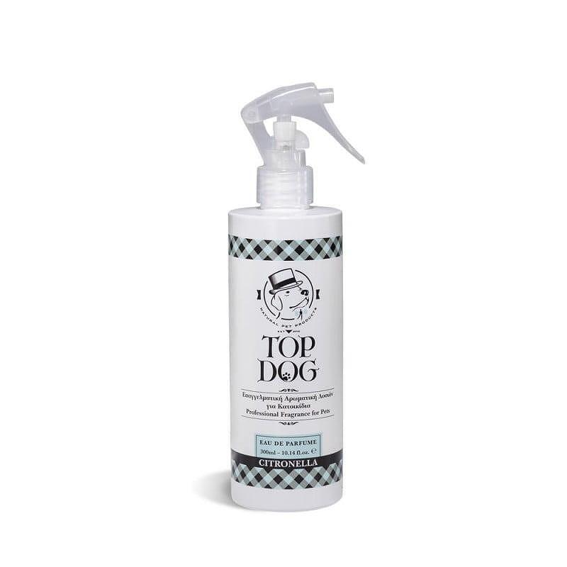 Professional Citronella perfume for pets in 200ml spray bottle, hypoallergenic and long-lasting scent.